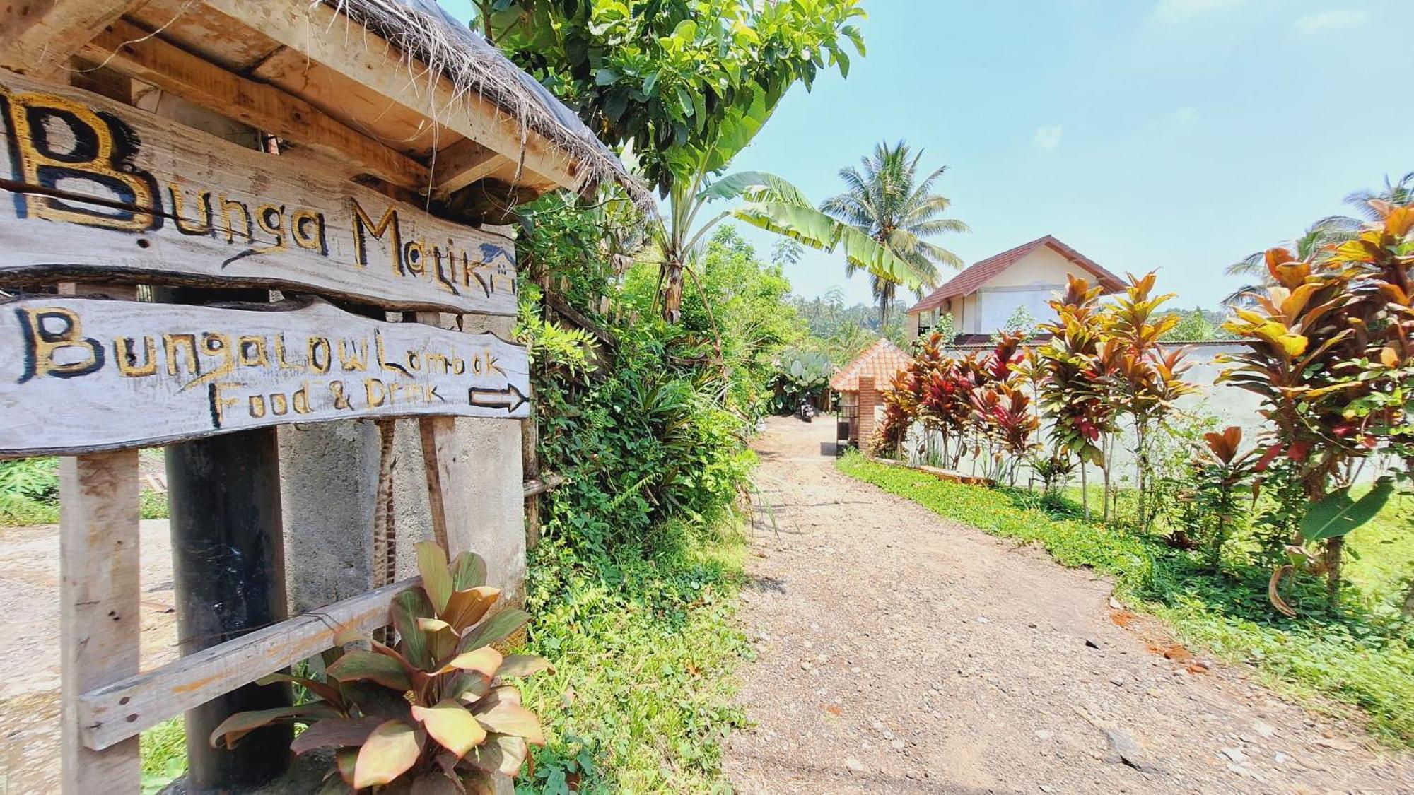 Bunga Maliq Bungalow Lombok Tetebatu Zewnętrze zdjęcie